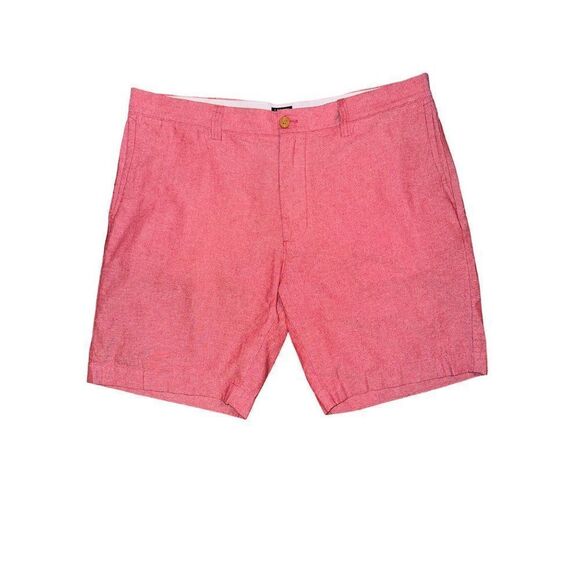 NWT J. Crew Gramercy Red Chambray 100% Cotton Shorts Size 38w - Picture 7 of 13